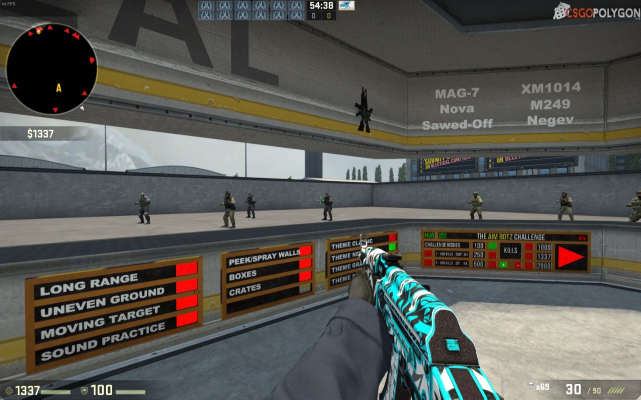 Mapa Do Trenowania Aima Cs Go CS:GO Trening aima, molotov'ów i smoke'ów CSGO Prime (B2P)